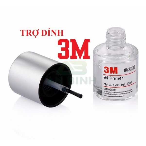 Keo Trợ Dính 3M 94 Primer 10Ml – Keo Hỗ Trợ Tăng Độ Dính Cho Băng Keo 2 Mặt, Hỗ Trợ Dán Phụ Kiện Xe