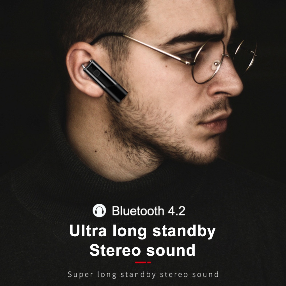 Dành Cho Tai Nghe Samsung Xiaomi Tai Nghe Bluetooth Một Tai Tai Nghe Không Dây Tai Nghe Cuộc Gọi HD Tai Nghe Nhét Tai Doanh Nghiệp Tai Nghe Đơn Tai Nghe Bluetooth 300mah Tai Nghe Nhét Tai Mini Tenky