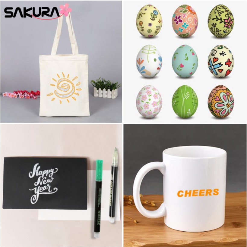 Set Bút Hai Đường Vẽ Graffiti Nghệ Thuật DIY