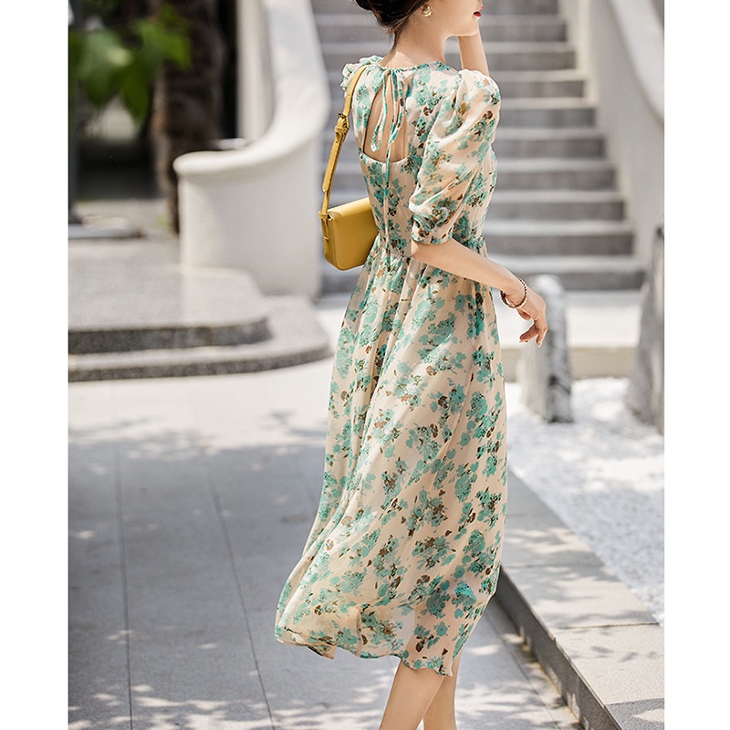 NC1822 Đầm xoè ngắn tay nữ hè hàng nhập