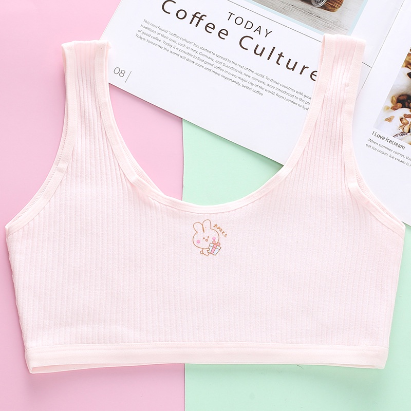 Áo lót vải cotton Nguyên Chất Cho Tuổi Teen/Bé Gái