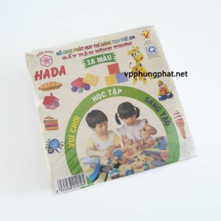 Lốc 5 Hộp Đất Sét Hada 18 Màu