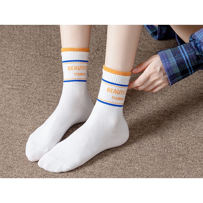 Vớ Tất thể thao cao cổ Unisex 2 tầng phong cách thể thao, trẻ trung, năng động.