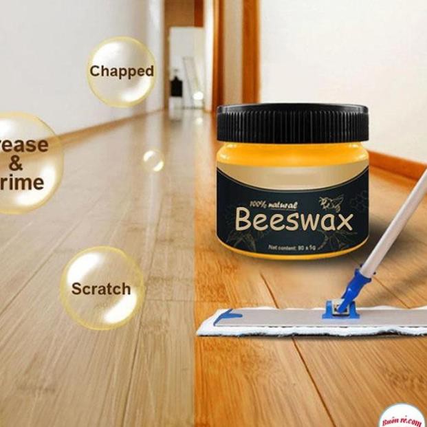 Sáp ong đánh bóng sàn gỗ, vệ sinh nhà cửa