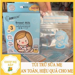 TÚI TRỮ SỮA❤️FREESHIP❤️ Túi trữ sữa SUNMUM hàng Thái Lan mẫu mới 2020 - PKSS73