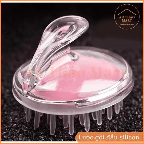 Lược Gội Đầu Silicon Mềm Mại Làm Sạch Tóc Và Da Đầu, Giải Cứu Những Bộ Nail