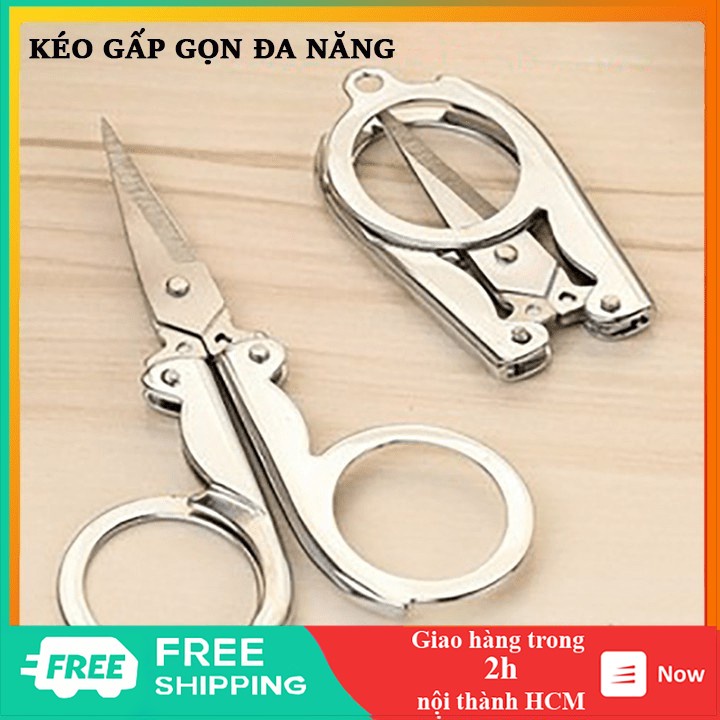 Kéo gấp gọn đa năng thép không gỉ dày - OT0350