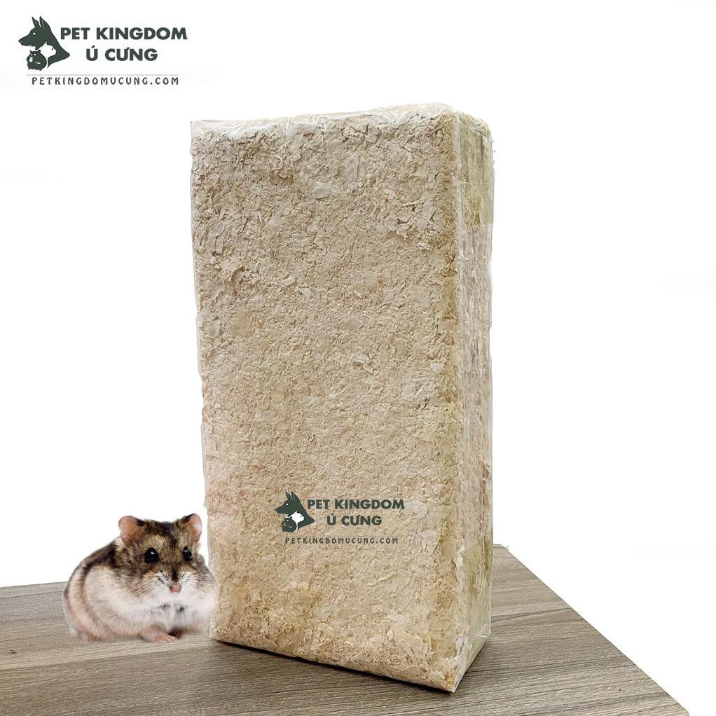 linh123 Lót chuồng hamster mùn nén túi 1kg