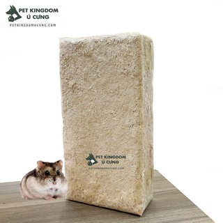 linh123 Lót chuồng hamster mùn nén túi 1kg