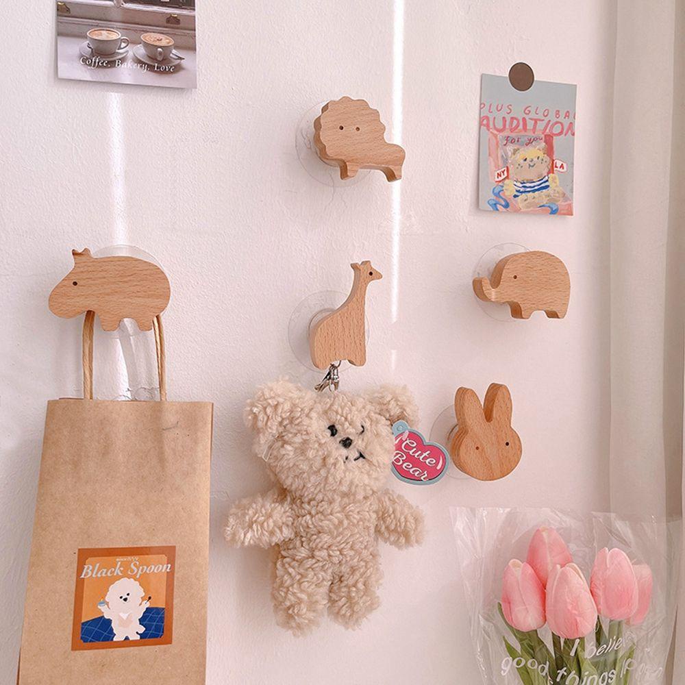 LLOYD Móc Treo Tường Tự Dính Hình Động Vật Dễ Thương Đa Ứng Dụng
