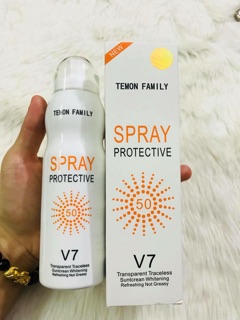 XỊT CHỐNG NẮNG V7 SUN SCREEN SPF 50