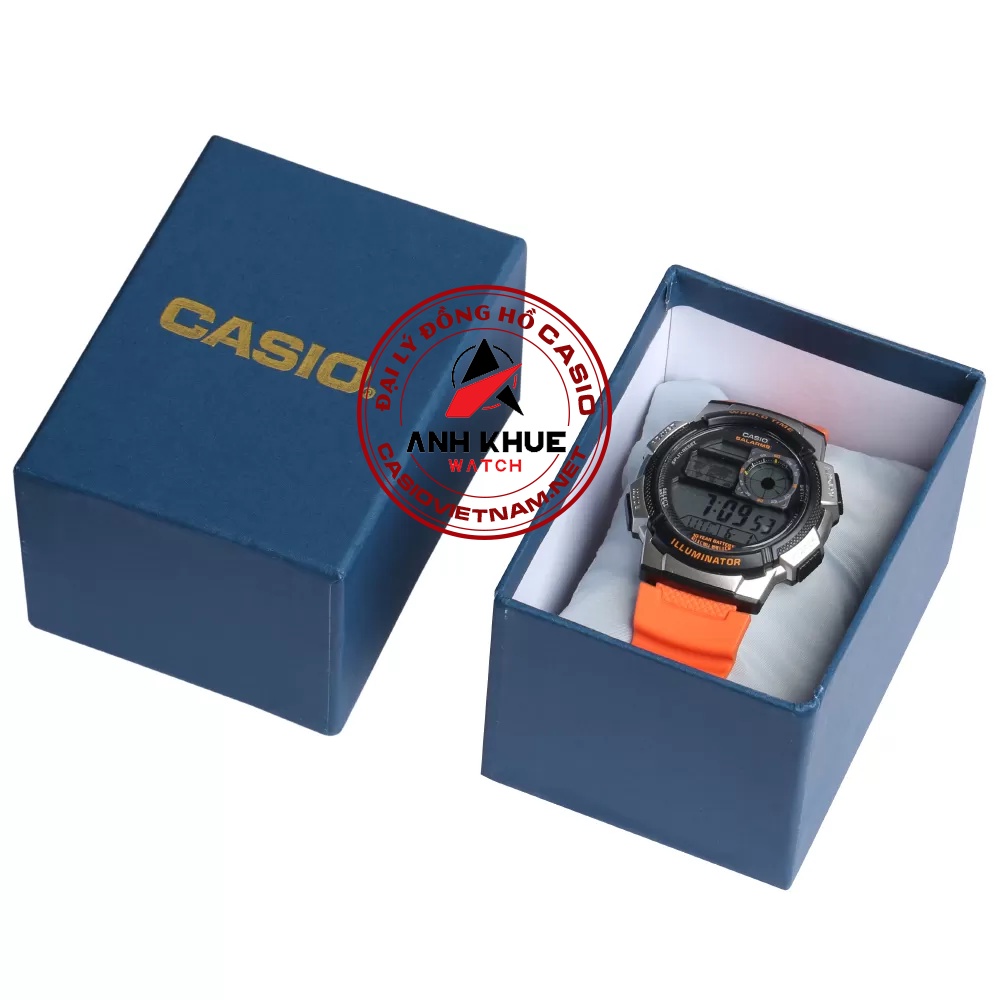 Đồng Hồ Casio Nam AE-1000W-4BVDF | Dây Nhựa | Pin 10 Năm | Chống Nước WR100M