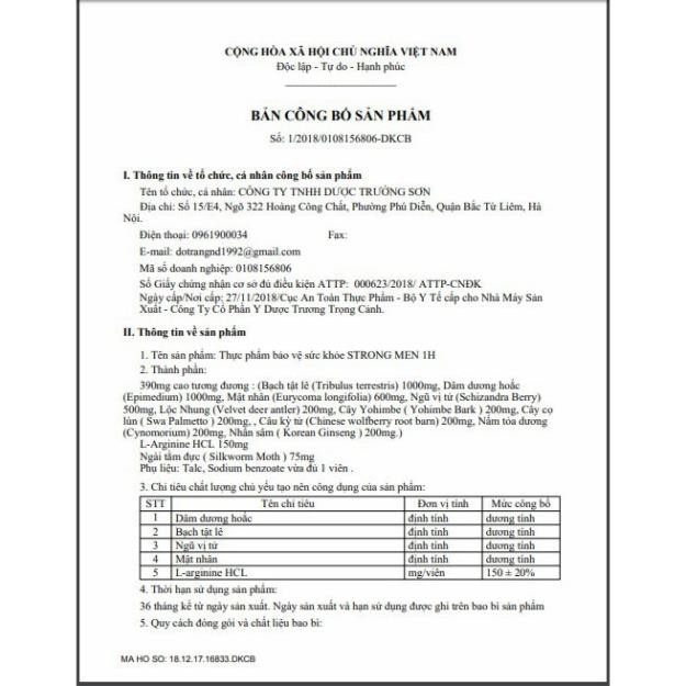 Strongmen 1h tăng cường sinh lý nam giới kéo dài thời gian quan hệ | BigBuy360 - bigbuy360.vn