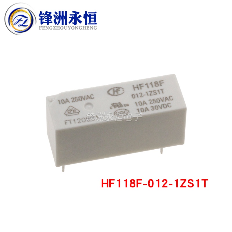 Rơ Le 5 Pins 10A Hf118f JQX-118F 005 012 024 048-1ZS1T