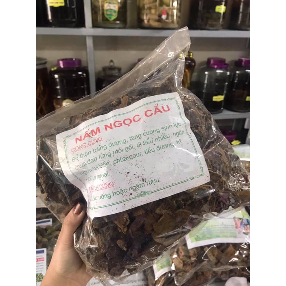 Nấm ngọc cẩu khô Chuẩn sạch, thơm (Gói 500g)