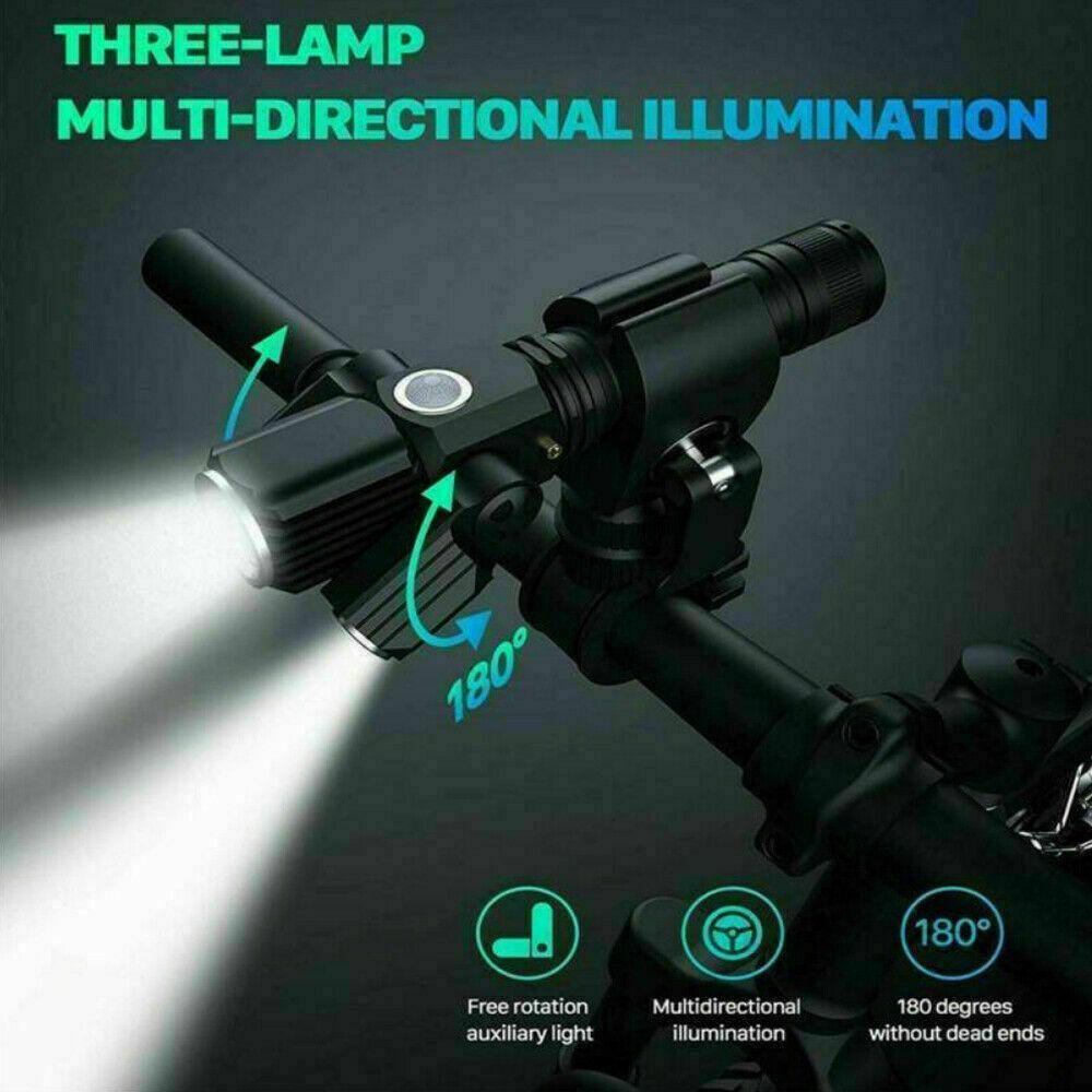 Đèn Chiếu Hậu Kèm Giá Đỡ Chuyên Dụng Cho Xe Đạp