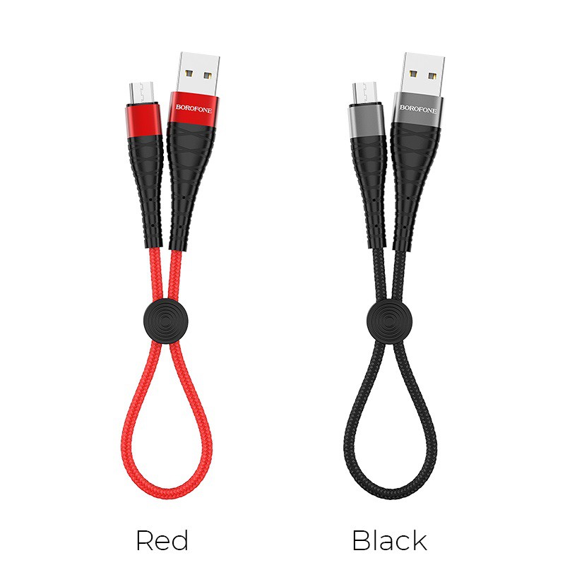 Cáp Sạc MICRO USB Borofone BX32 Cho Android Dài 25cm - BH 12 Tháng Chính Hãng - Hưng Long PC