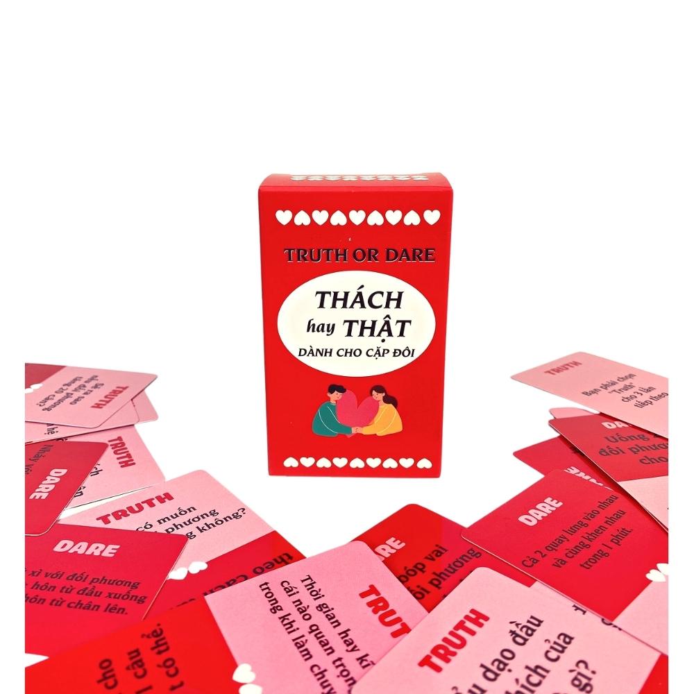 Bộ bài Truth or Dare Thách Hay Thật dành cho cặp đôi