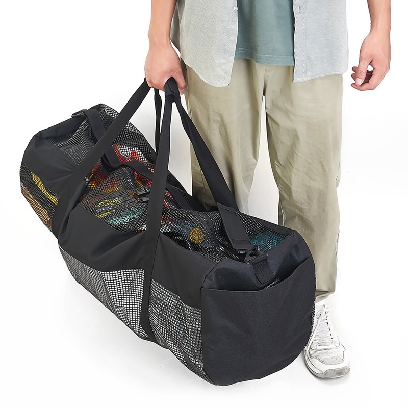 Túi Lưới Đựng Đồ Bơi / Lặn Biển Cỡ Lớn Đa Năng Có Thể Gấp Gọn Tiện Dụng