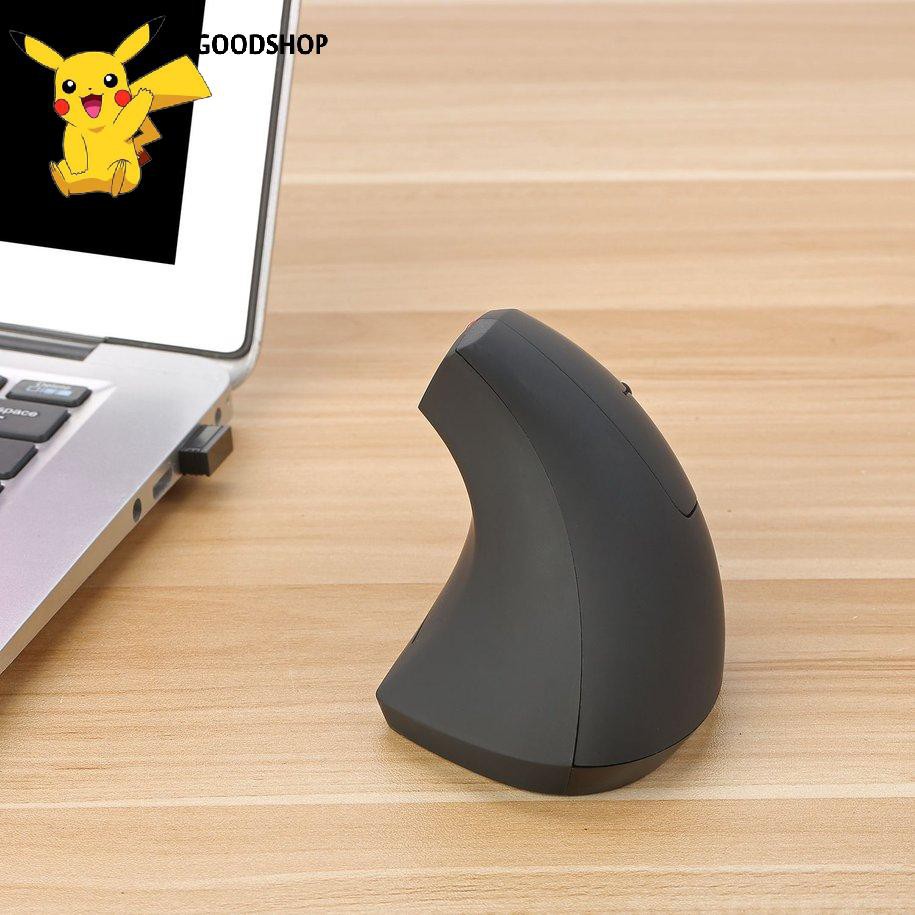 Chuột sạc Wireless Vertical Mouse 2.4G USB Optical Mice With Laptop PC Mouse