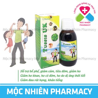 Siro Ho, Siro Ho Cho Bé, Ho, Đau Họng, Siro Ho Tussis UK, Giảm Ho, Tiêu Đờm, Giảm Đau Rát Họng, Khản Tiếng