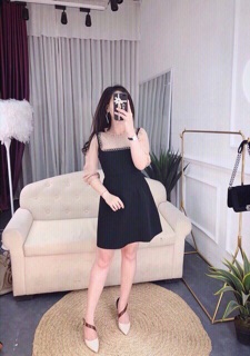 Váy phối ren cực đẹp