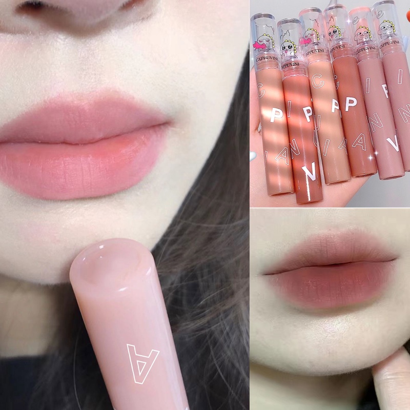 [Hàng mới về] Son kem lì Cappuvini màu sắc bắt mắt quyến rũ thời trang