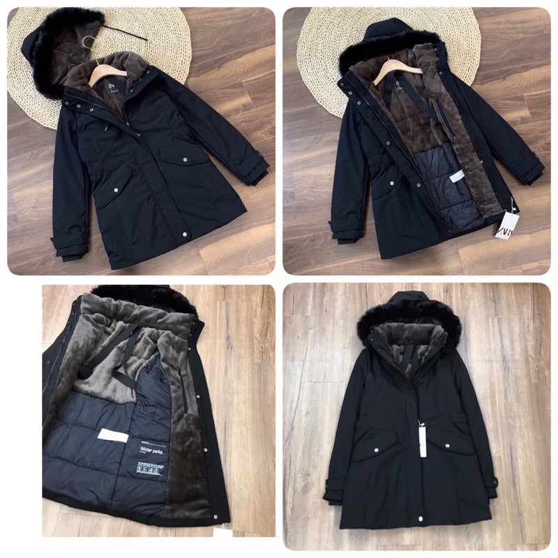 áo parka Z.R dáng dài túi chéo | BigBuy360 - bigbuy360.vn