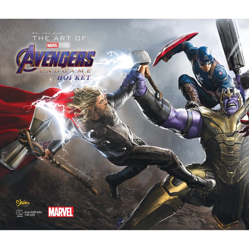 Sách - The Art Of Marvel Studios Avengers Endgame - Cuộc Chiến Vô Cực (Hồi Kết)