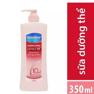 Sữa dưỡng thể Vaseline Perfect 10 trong 1 chai 350ml
