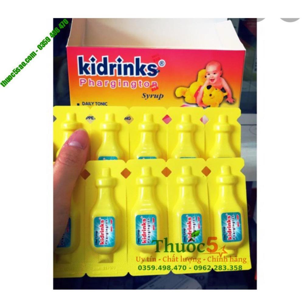 Siro Kidrinks Phargington Syrup Nic bổ sung vitamin, các chất cần thiết cho trẻ