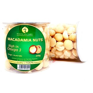 Hạt Macca Úc Loại Hảo Hạng Đã Tách Vỏ - Hộp 250gr