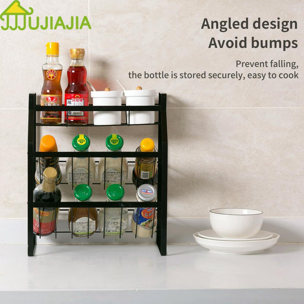 Giá Đỡ JUJIAJIA Tiện Dụng Đựng Gia Vị Nhà Bếp