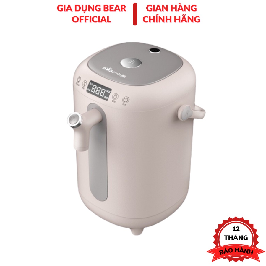 Bình đun nước thủy điện Bear ZDH-H30B1 3L thông minh , có tính năng khử clo và khoá trẻ em an toàn