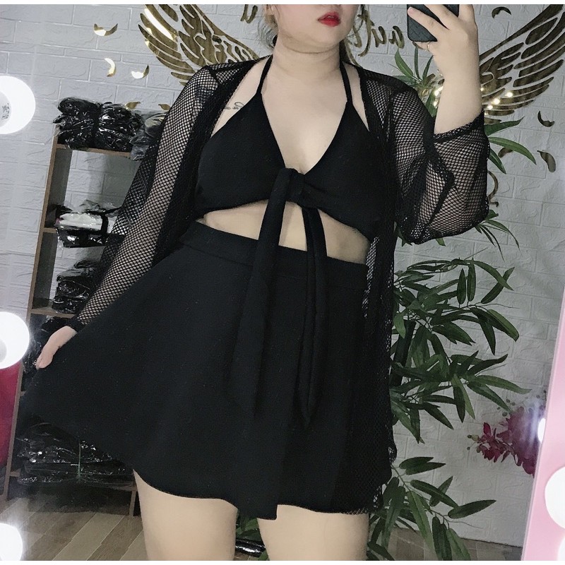 💥SET BIỂN 3 MÓN BIG SIZE 65-90kg( Kèm ảnh thật)