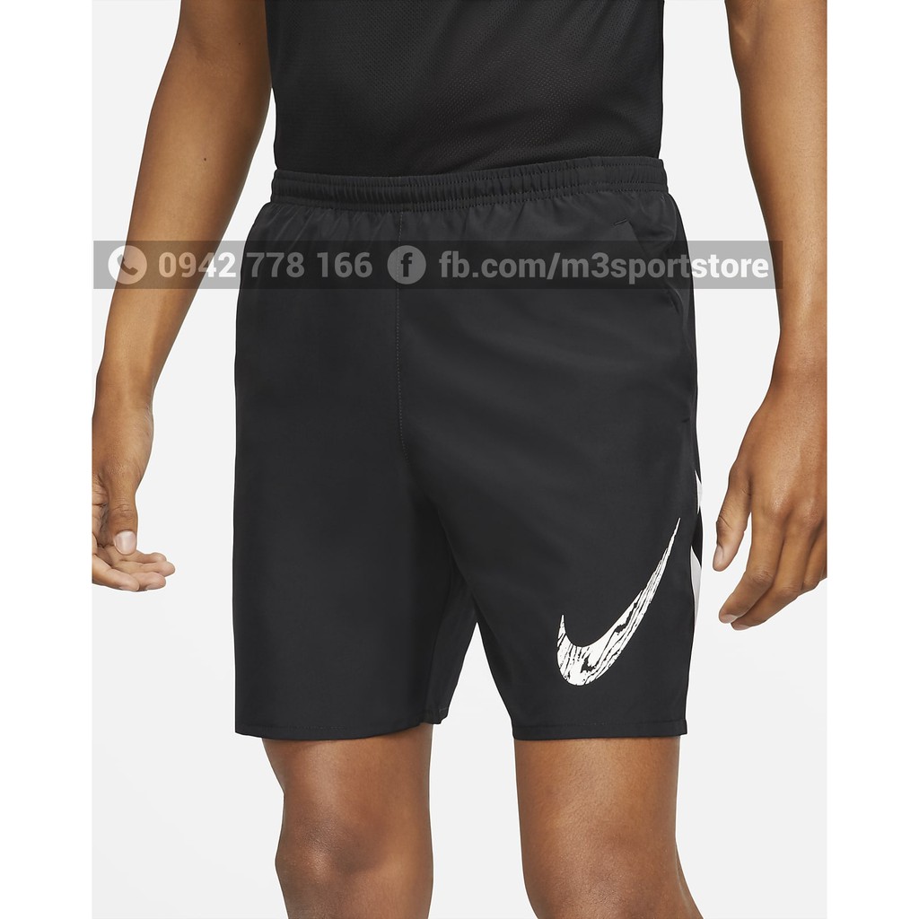 Quần short thể thao nam running Nike Wild Run DA0170-010