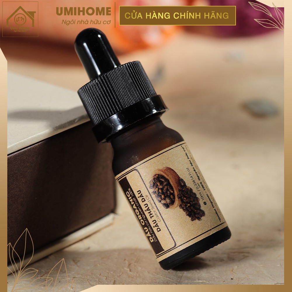 Dầu Thầu Dầu hữu cơ UMIHOME nguyên chất | Castor oil 100% Organic 10ML | BigBuy360 - bigbuy360.vn