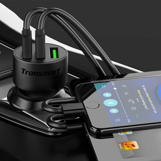 Sạc ô tô Tronsmart QC 3.0 C3PTA - 3 cổng, 42W