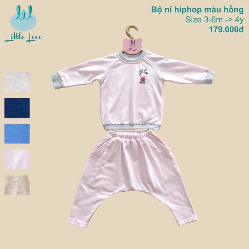 Lil Bộ quần áo nỉ cho bé gái