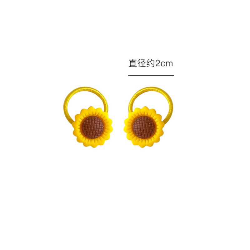 Dây Buộc Tóc Cao Su Cỡ Nhỏ Thiết Kế Dễ Thương Cho Bé