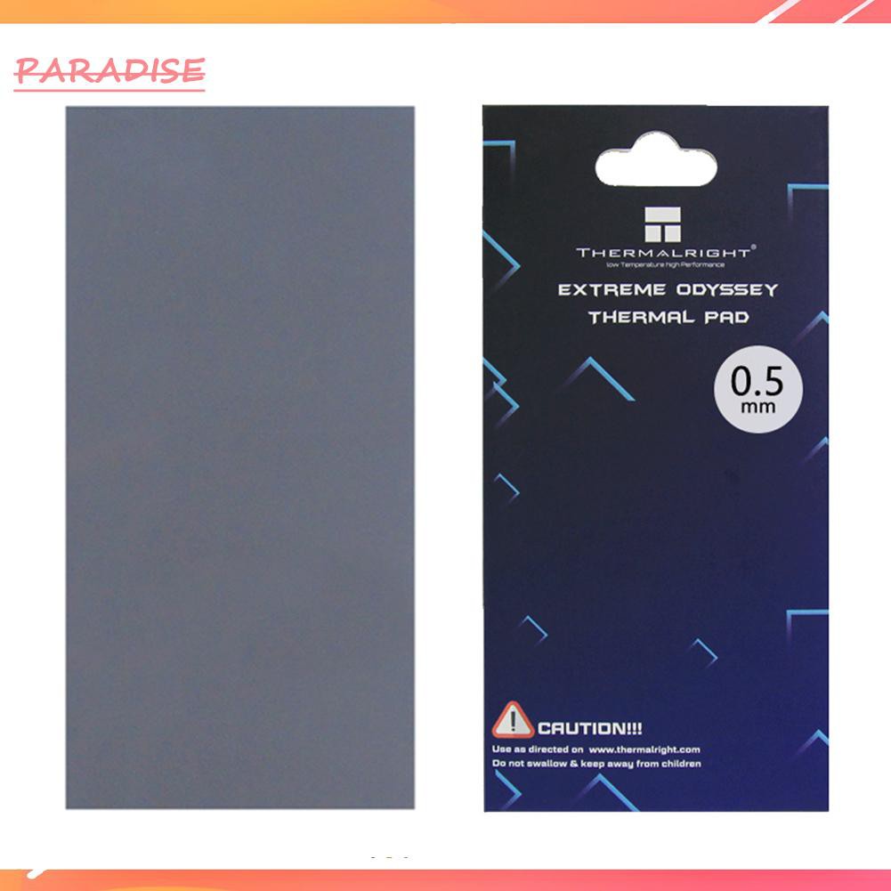 Paradise1 Thermal Pad 12.8 W/mk Silicone Thermal Pads 85x45mm for GPU CPU Heatsink