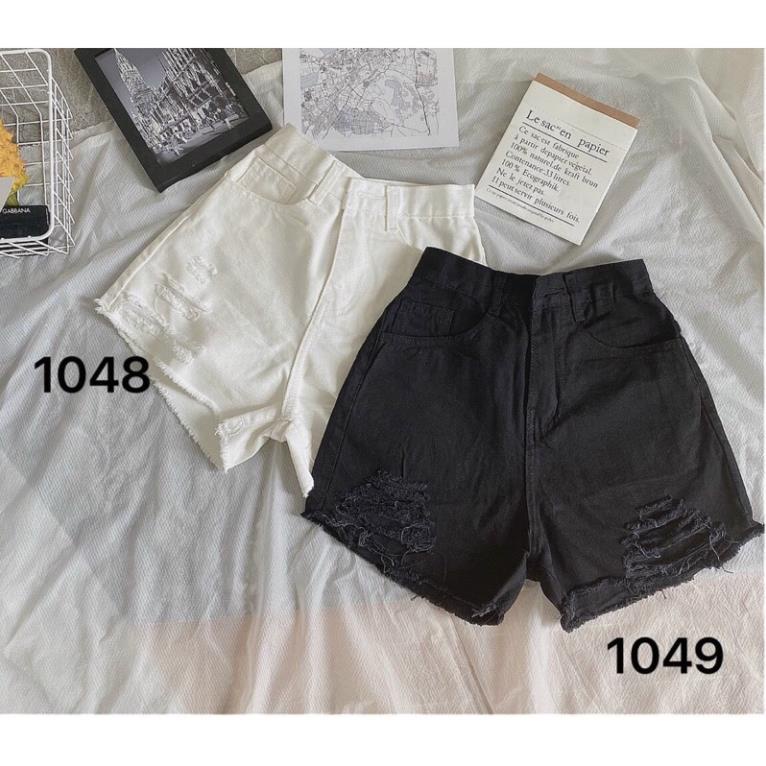 Quần jean nữ Bigsize, quần bò nữ size đại, quần jean đen trắng, quần bò lưng cao, quần đùi nữ (55-85kg) ! ^