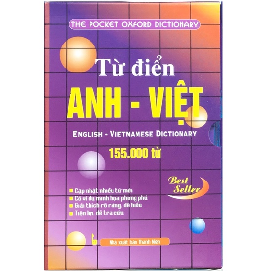 Sách - Từ điển Anh - Việt (155.000 từ)