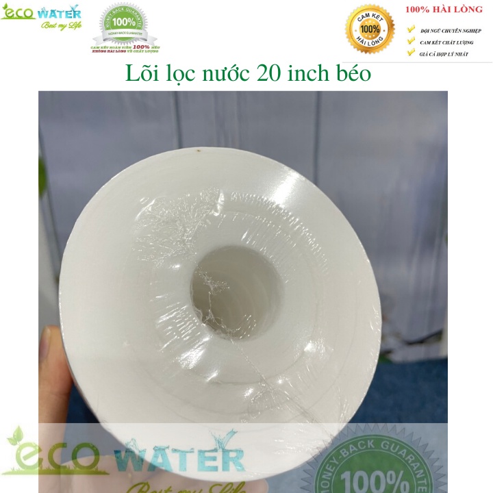 Combo 3 lõi lọc nước 20 inch béo