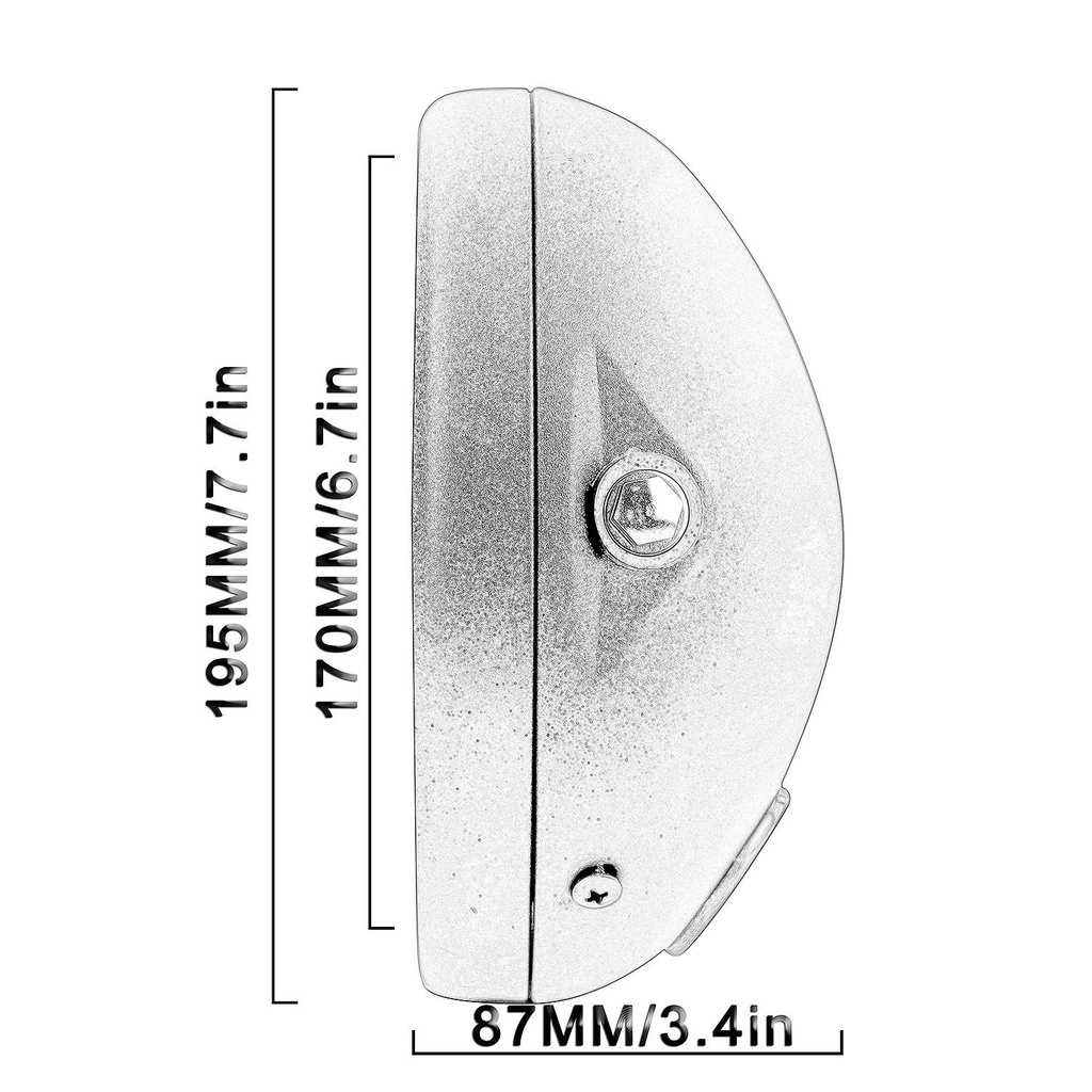 Đế Đèn Pha Led 7 Inch Chất Lượng Cao Dành Cho Xe Mô Tô