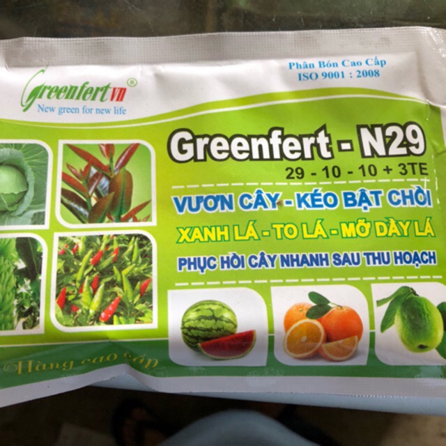 Phân bón lá cao cấp(giá tốt) 29-10-10 loại 100gr
