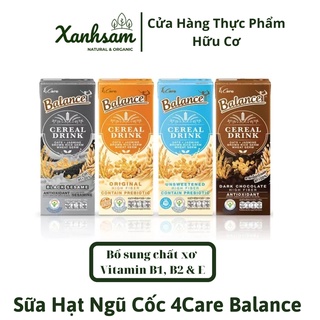 Sữa Hạt Ngũ Cốc 4Care Balance 180ml - XanhSam Organic