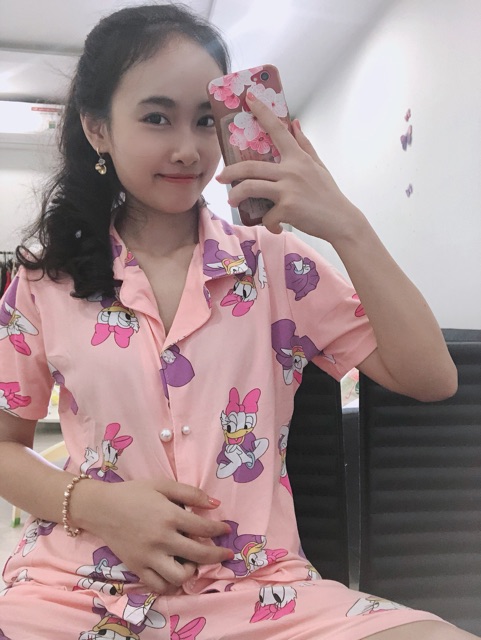 Sỉ Sét bộ Pijama thun hình hàng Quảng Châu ❤️ Freeship❤️