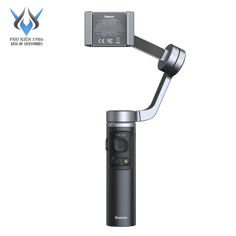 Tay cầm chống rung đa năng Baseus BC02 Control Smartphone Handheld Folding Gimbal Stabilizer - Phụ kiện 1986