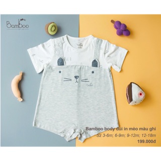 Body đùi Bamboo by lil in mèo siêu mềm cho bé